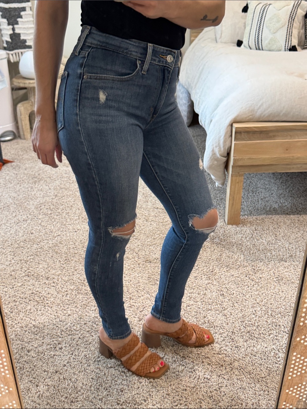 Levi’s 721 High Rise Skinny Jeans